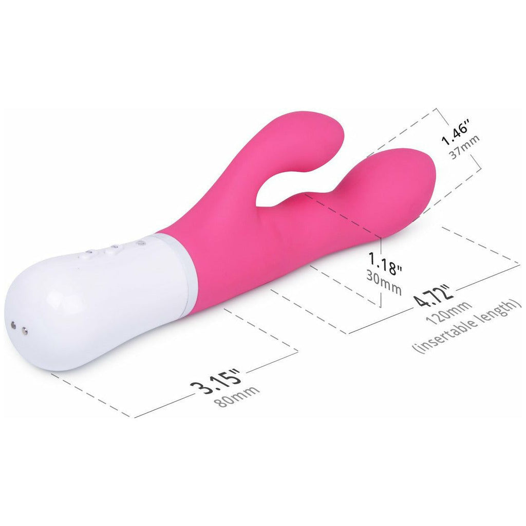 Lovense - Nora - Bluetooth Rabbit Vibrator - Pink