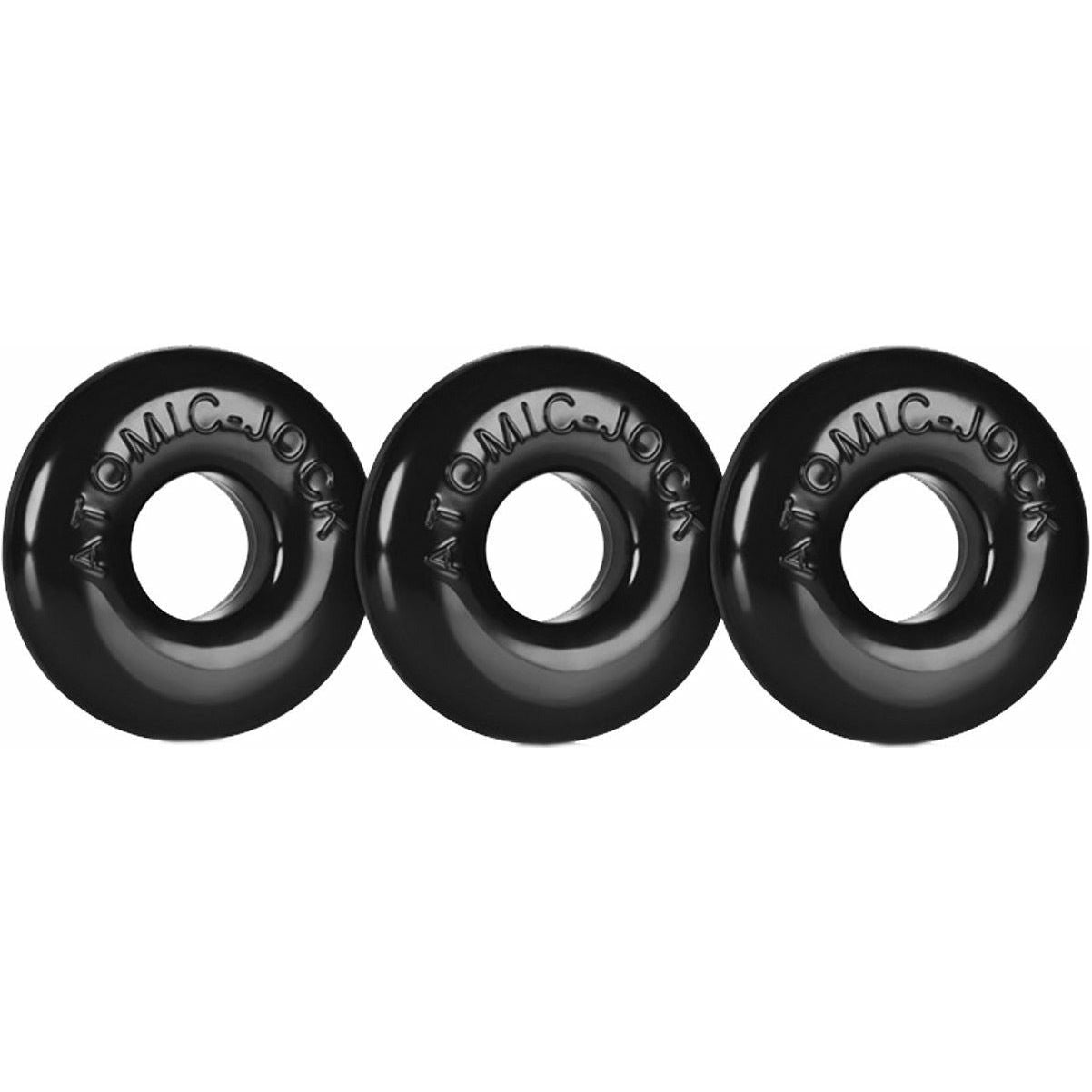 Oxballs Ringer Cockring – Paquet de 3 - Noir