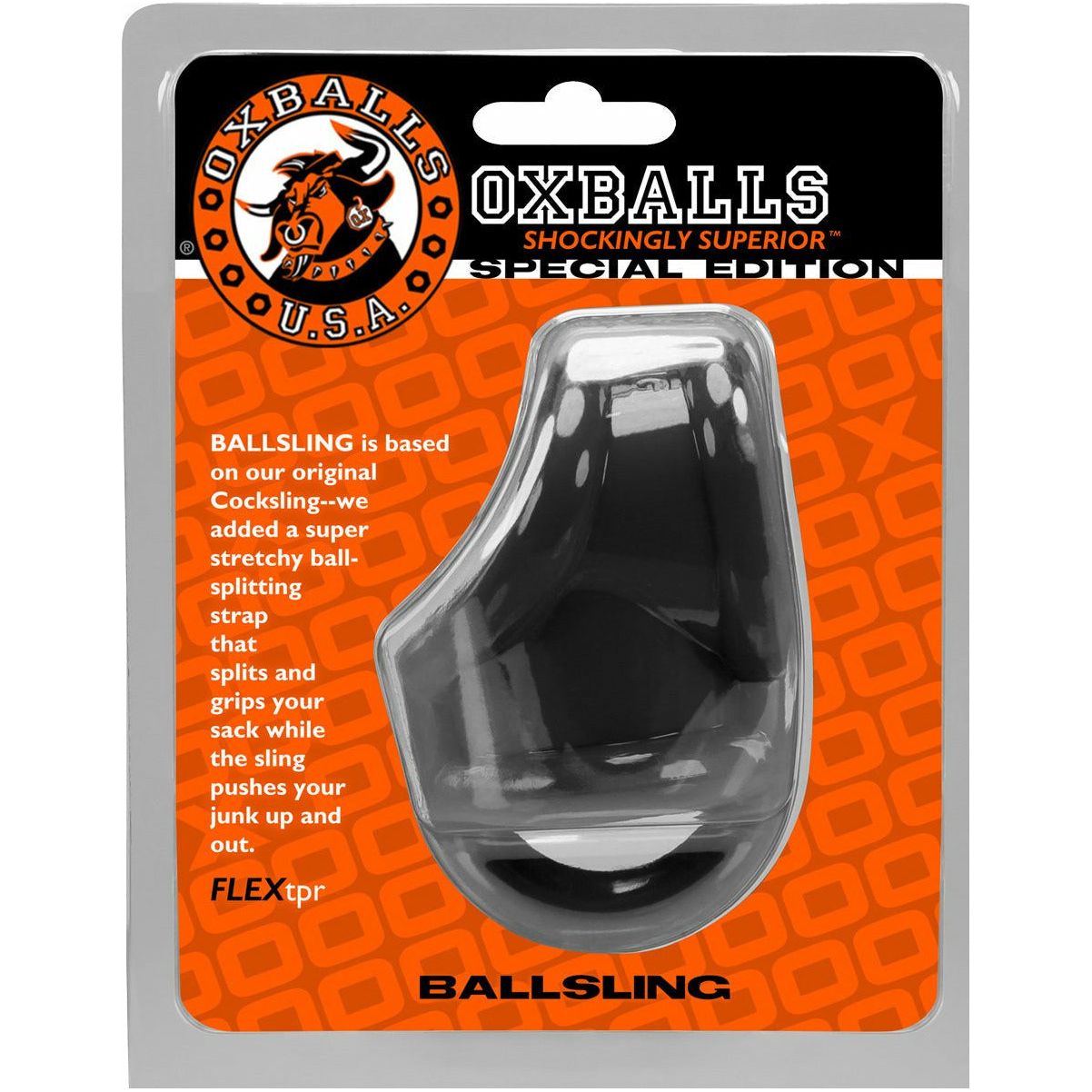 Oxballs Ballsling - Séparateur de balles - Noir
