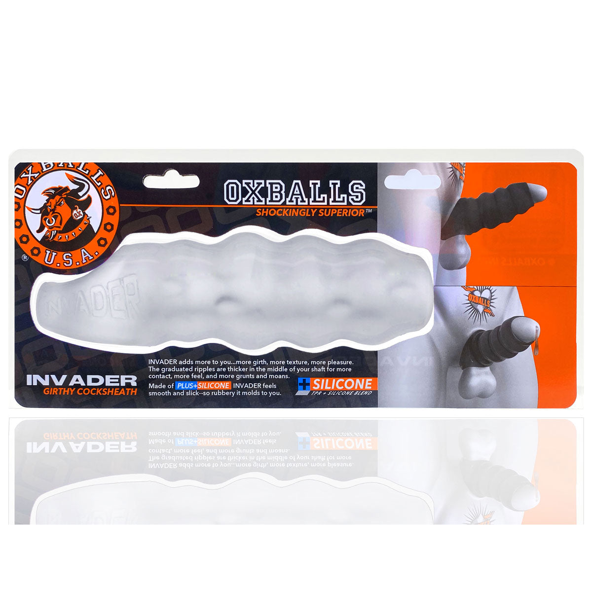 Oxballs Invader Cocksheath – Glaçon transparent