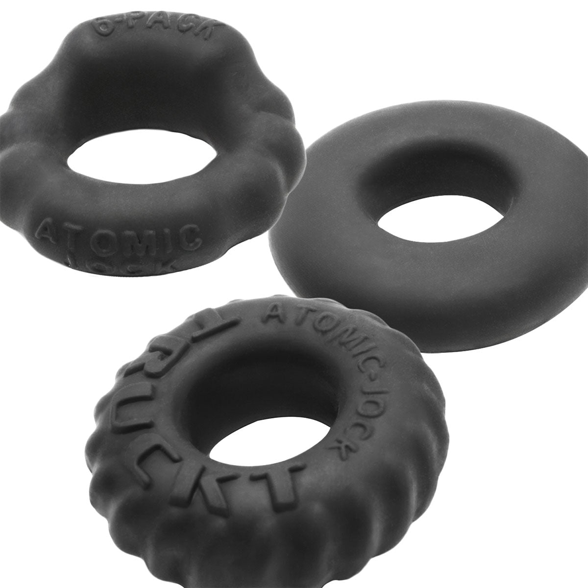 Kit d'anneaux péniens Oxballs BoneMaker 3 pièces – Édition Nuit