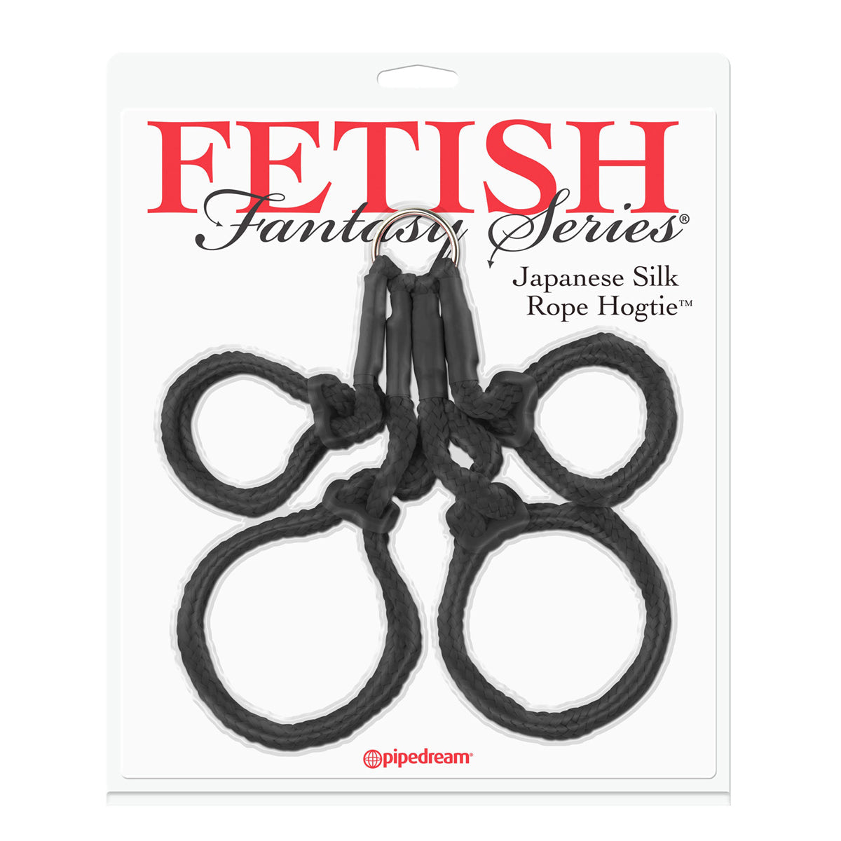 Pipedream - Série Fetish Fantasy - Ligotage Japonais en Corde de Soie - Noir