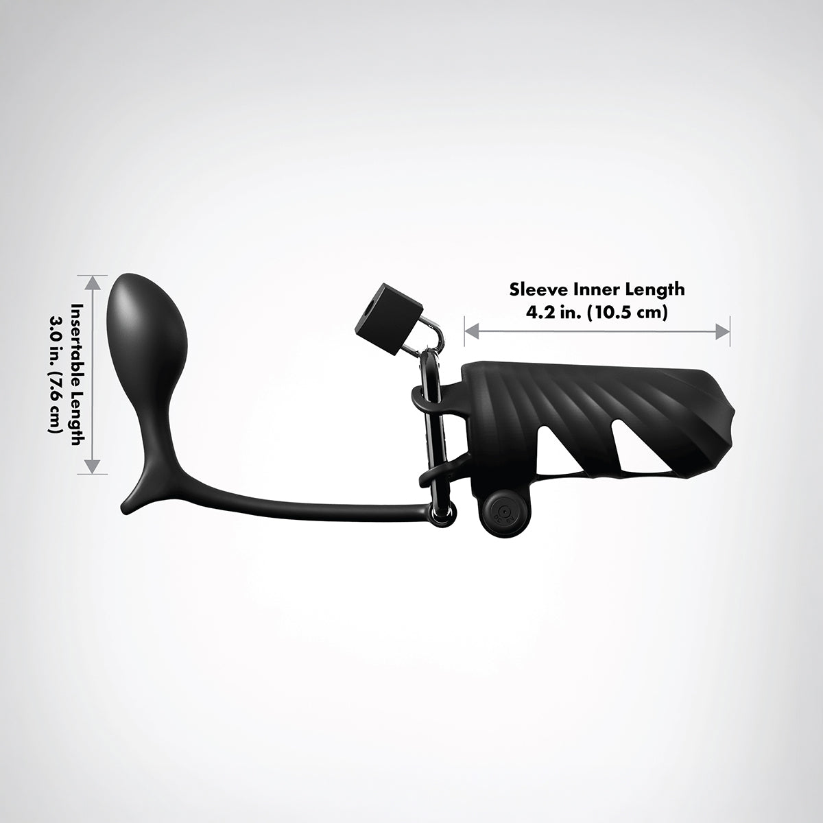 Pipedream - Fantasy C-Ringz – Remote Controlled Vibrating Cock Blocker with Ass-Gasm Plug