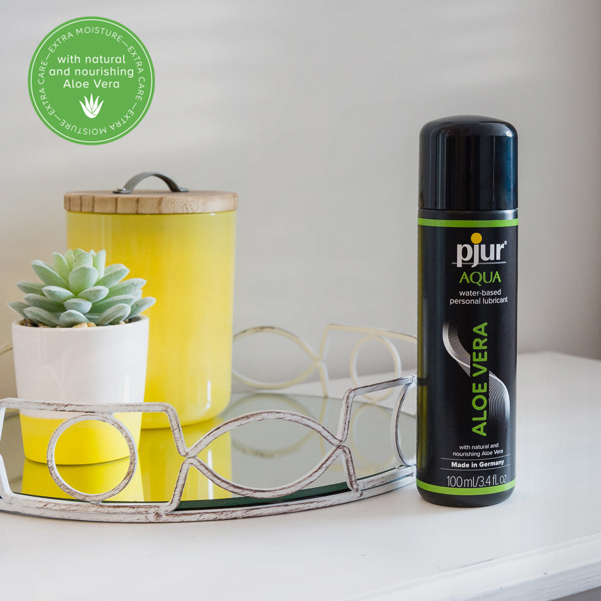 Pjur® Aqua - Lubrifiant Intime à Base d'Eau Aloé Vera - 100ml