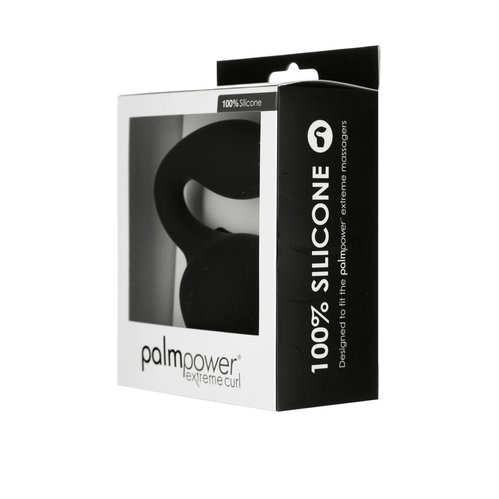PalmPower - Extreme Curl - Tête de massage en silicone - Noir (À utiliser avec le PalmPower Extreme)