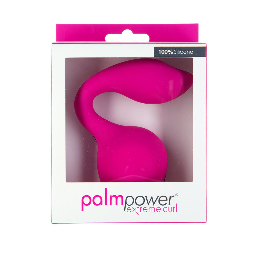 PalmPower - Extrême Courbe - Tête de Massage en Silicone - Rose (À utiliser avec PalmPower Extrême)