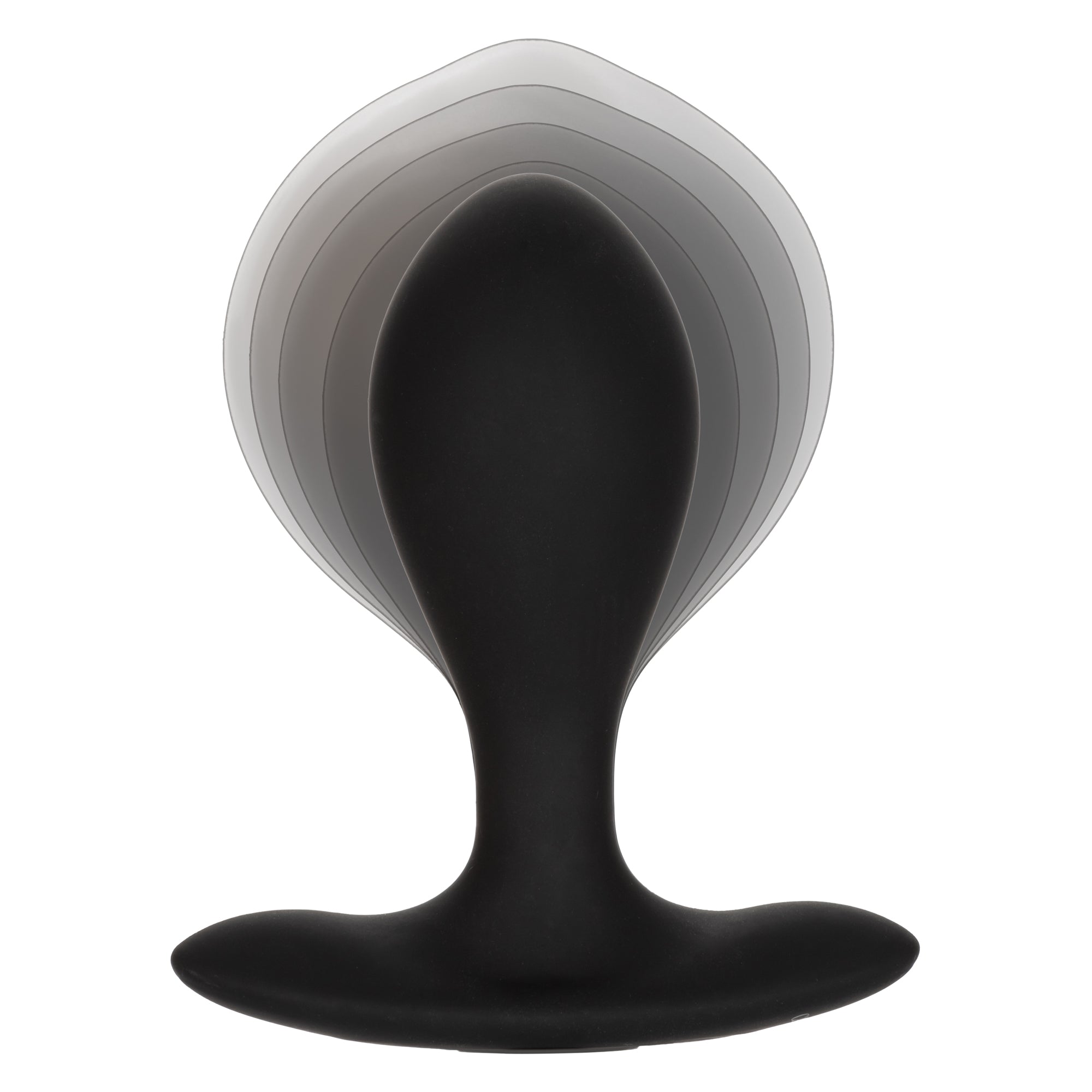 CalExotics® Plug gonflable lesté en silicone - Noir