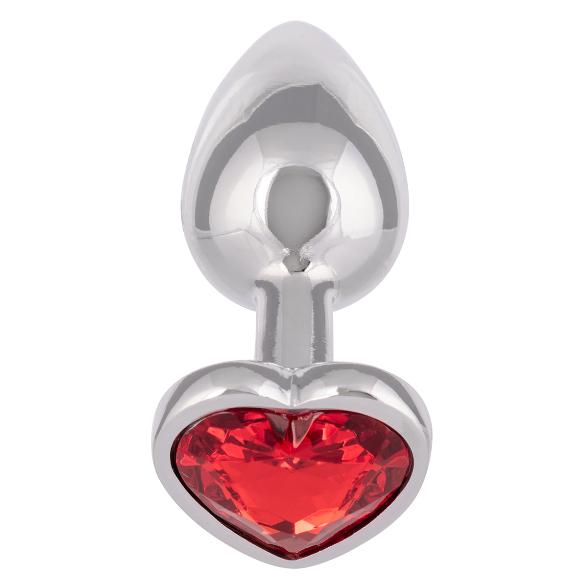 CaleXOtics Jewel Petit plug cœur rubis - Rubis