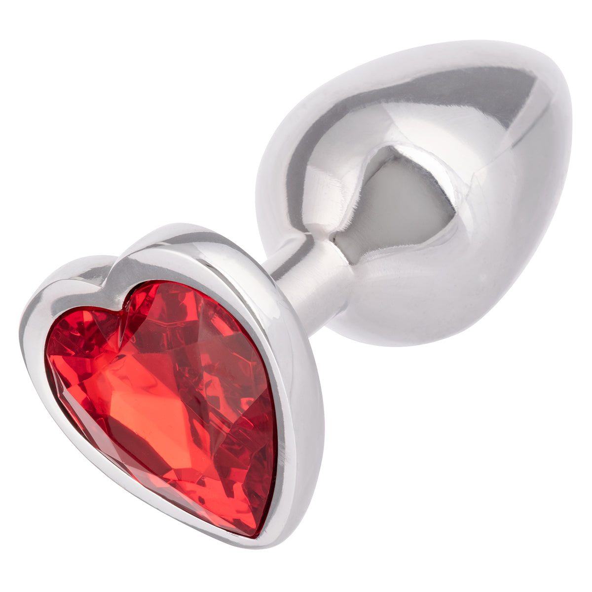 CaleXOtics Jewel Small Ruby Heart Plug - Ruby