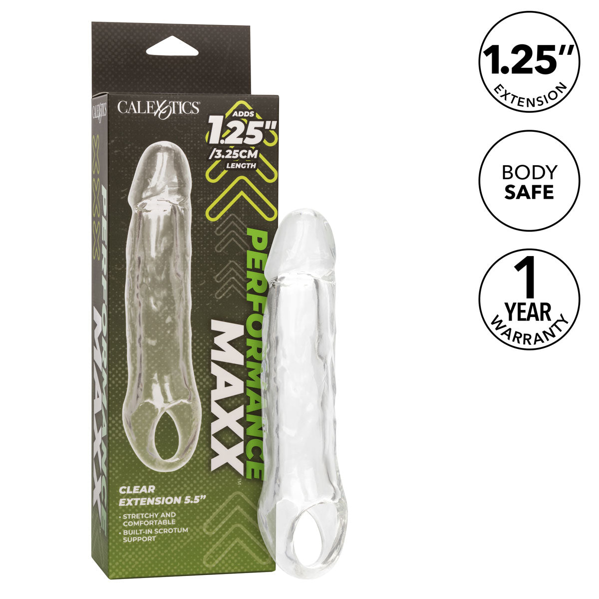 CALEXOTICS® - PERFORMANCE MAXX - Clear Extension - 5.5”