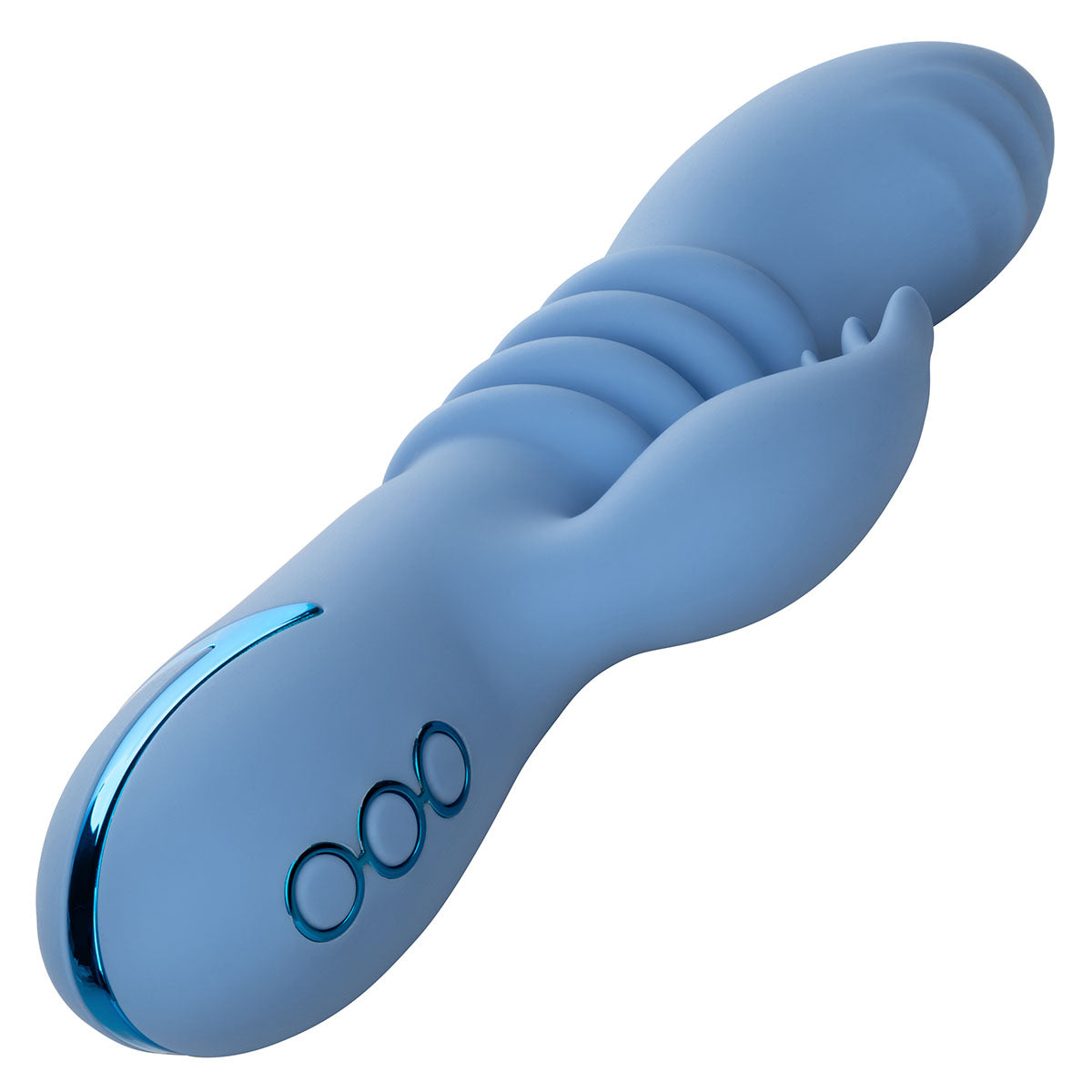 CALEXOTICS® - California Dreaming - Santa Cruz Coaster Dual Vibrator - Blue