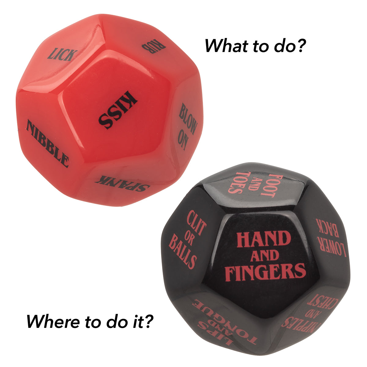 CALEXOTICS® - Naughty Bits Roll Play - Naughty Dice Set