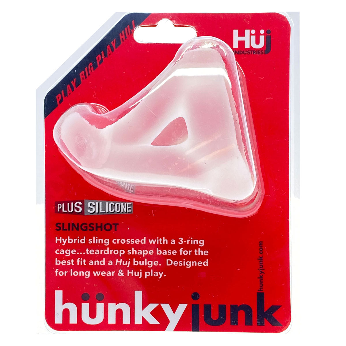 Oxballs – Hunkyjunk - Harnais hybride 3 anneaux Slingshot - Ice