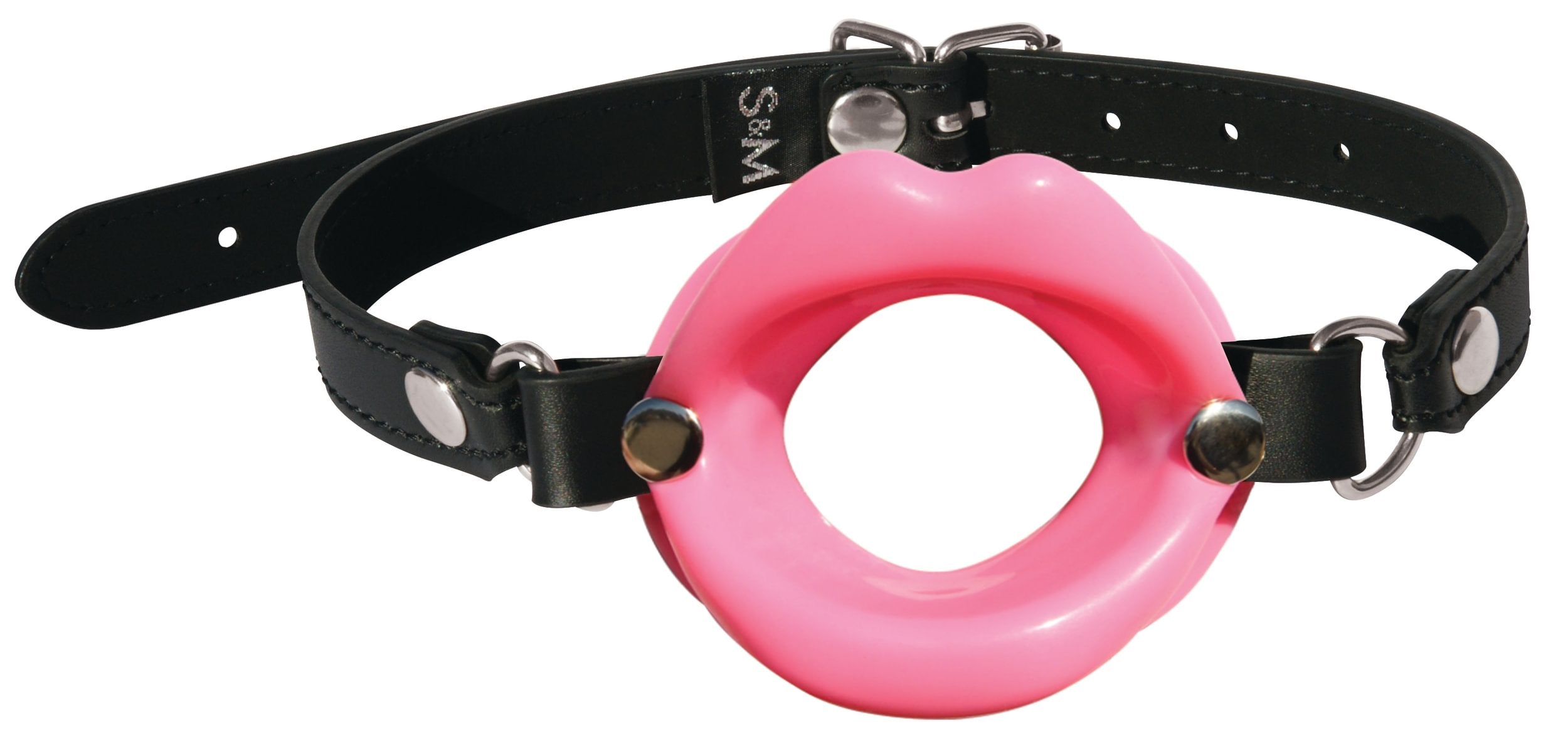 Sportsheets Sex & Mischief - Silicone Lips Bondage Gag - Pink