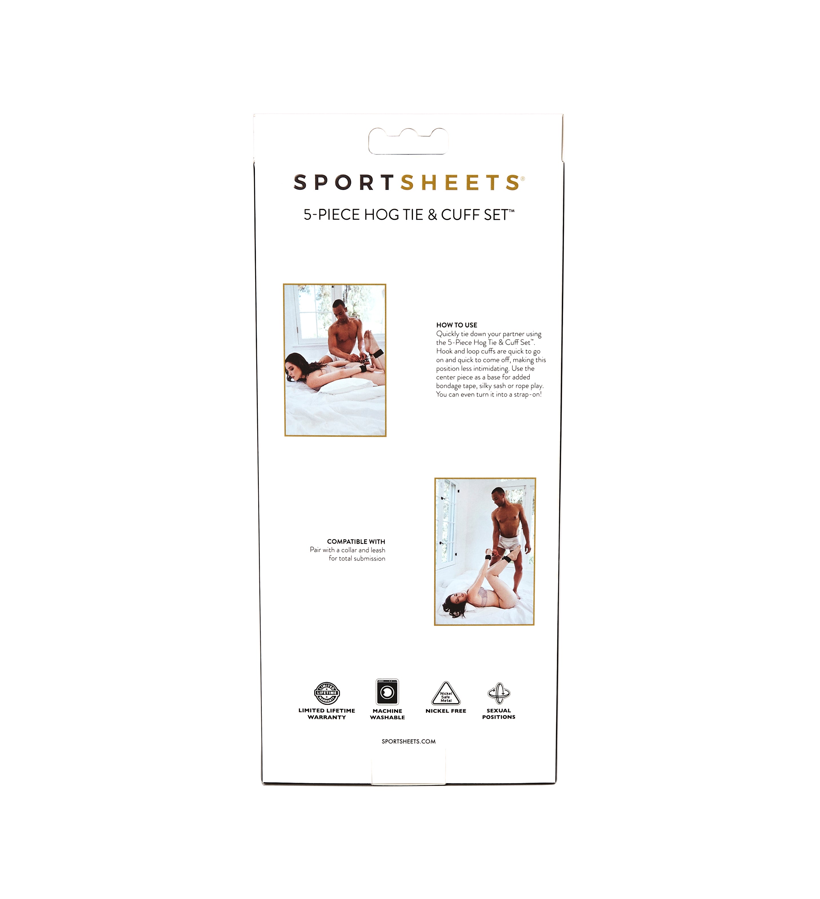 Sportsheets Sportsheets - 5 Piece Hog Tie & Cuff Set