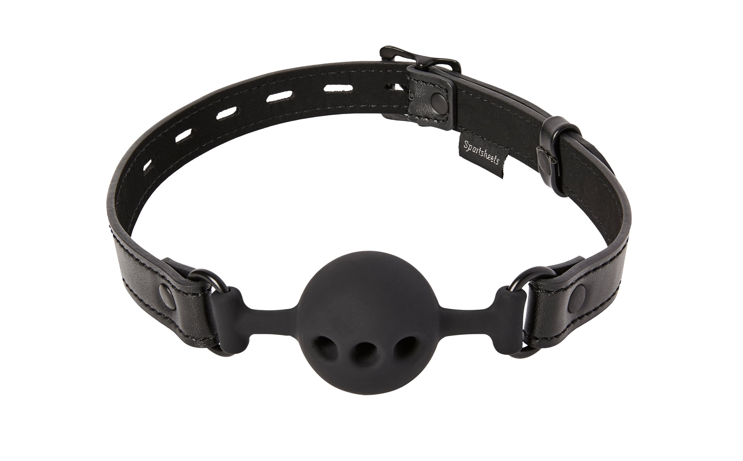 Sportsheets Silicone Breathable Ball Gag - Black