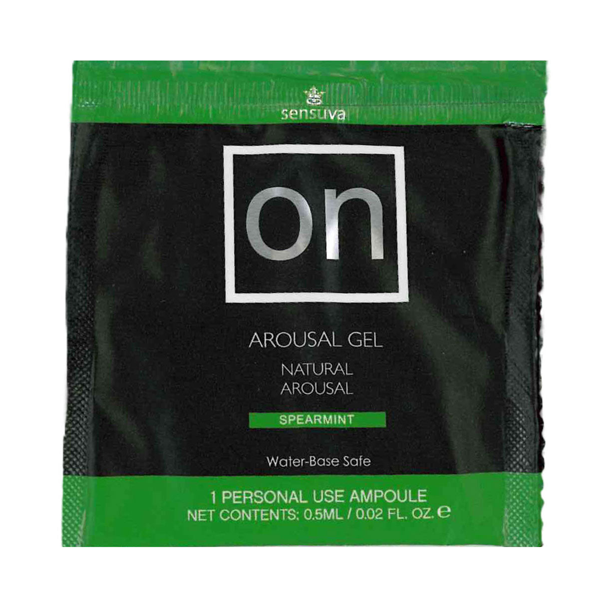 Sensuva – ON - Pour Elle - Gel Éveil des Sens – Menthe Verte - Sachet 4ml/0.13 fl oz.