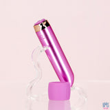 Swan - Vibrateur balle Maximum + Menotte confortable en silicone - Rose