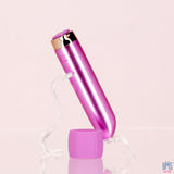 Swan - Vibrateur balle Maximum + Menotte confortable en silicone - Rose