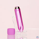 Swan - Vibrateur balle Maximum + Menotte confortable en silicone - Rose