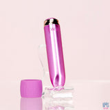 Swan - Vibrateur balle Maximum + Menotte confortable en silicone - Rose