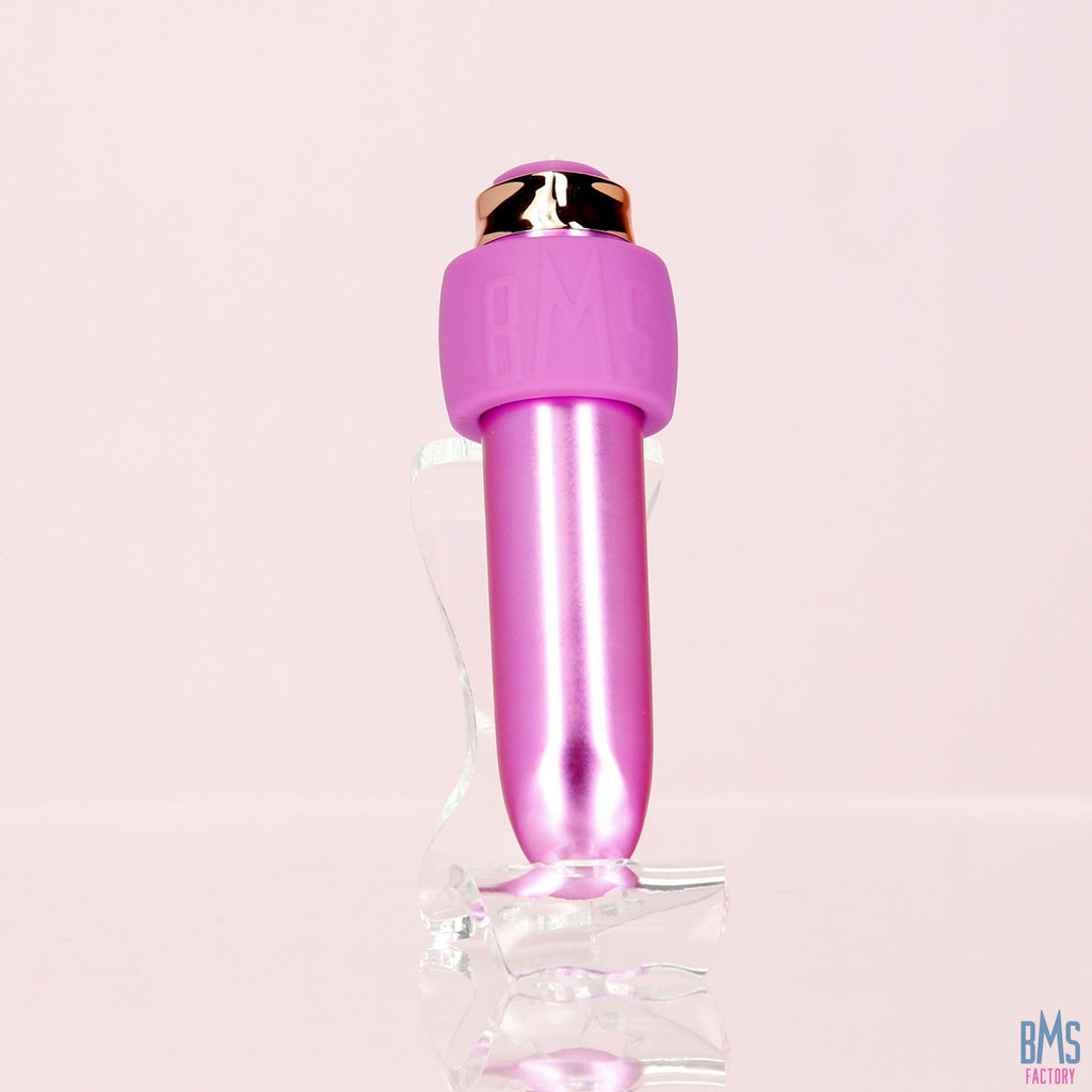 Swan - Vibrateur balle Maximum + Menotte confortable en silicone - Rose