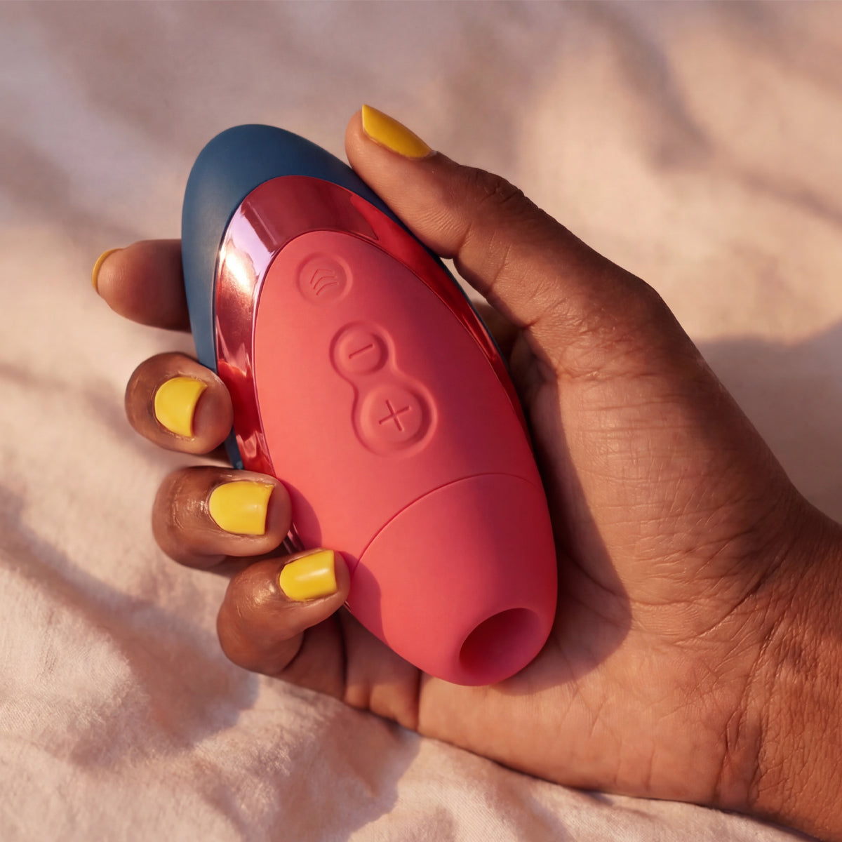 Womanizer® - Next Liberty – Clitoral Stimulator – Blue/Red