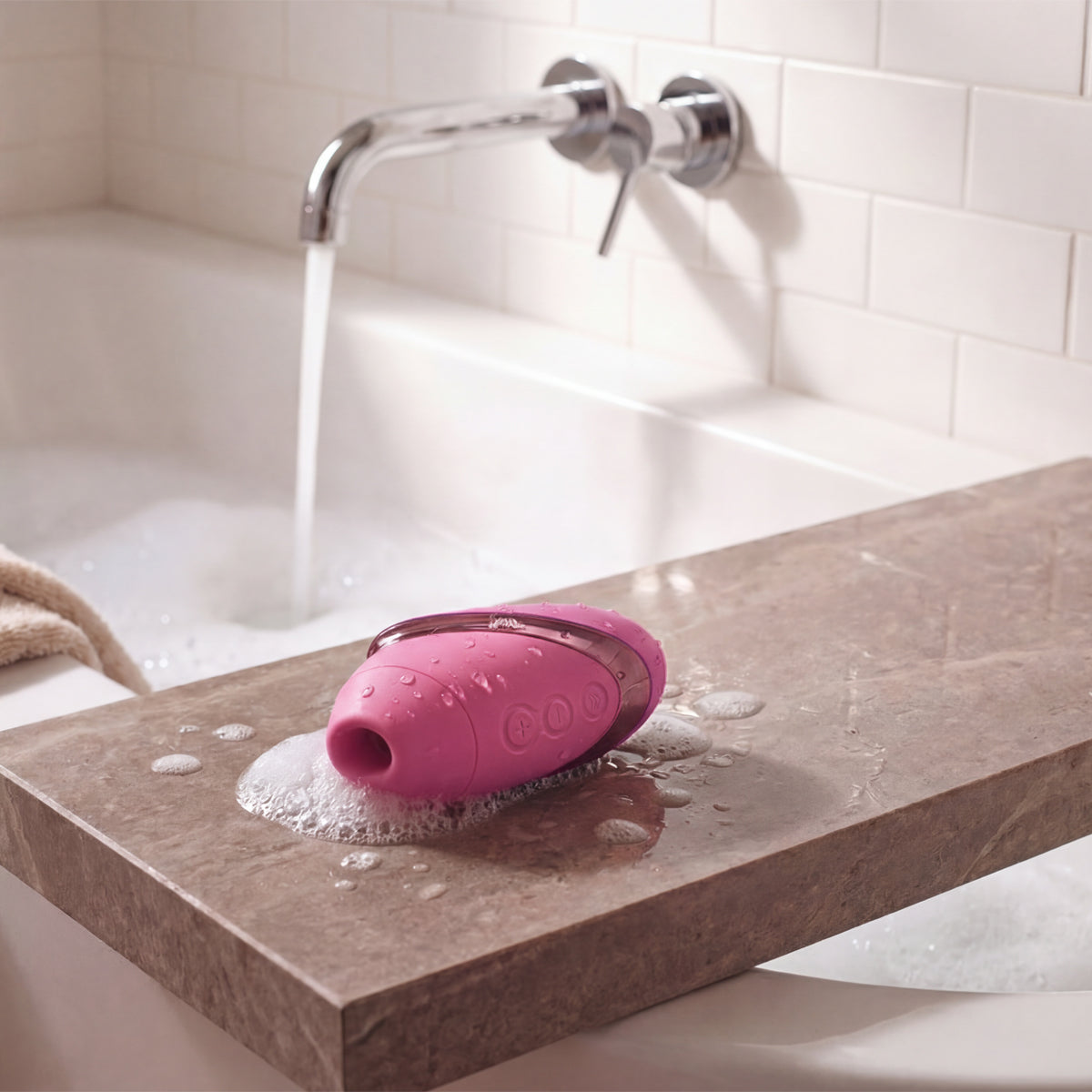 Womanizer® - Next Liberty – Clitoral Stimulator – Vibrant Pink