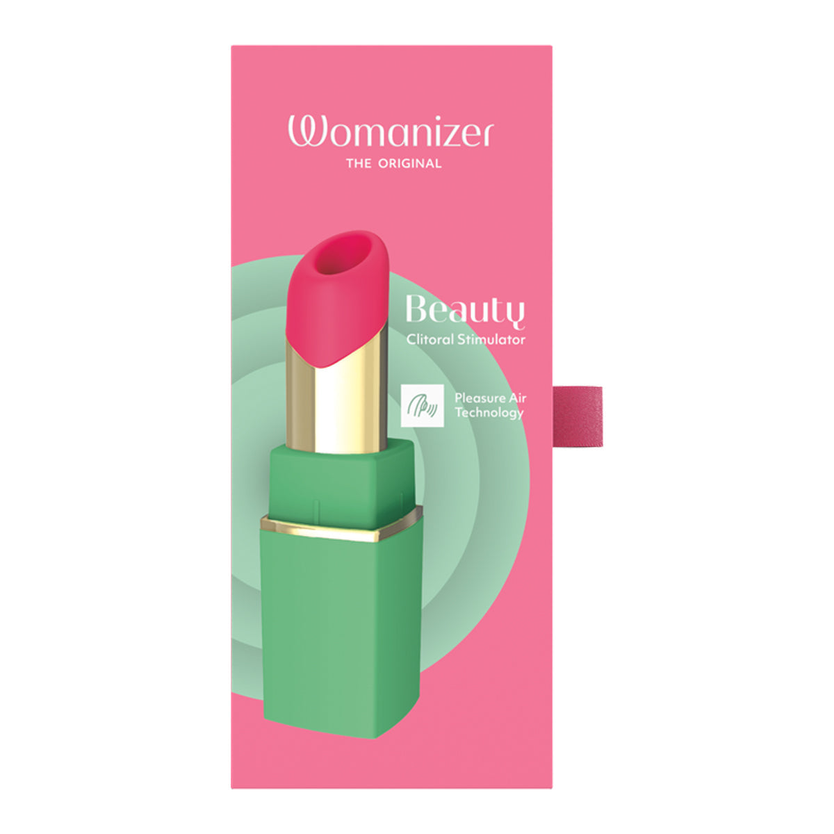 Womanizer® - Beauty – Clitoral Stimulator – Green/Pink
