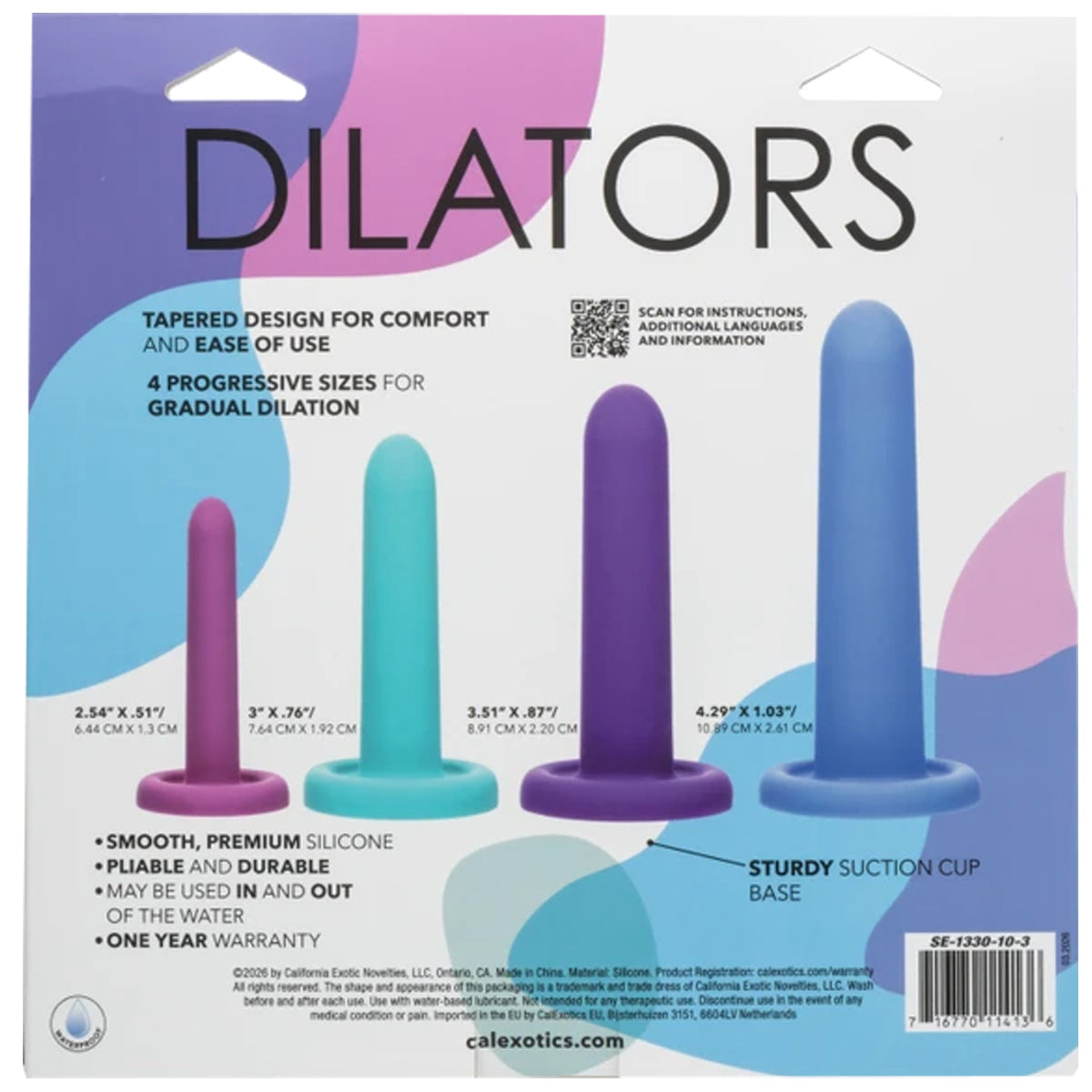 CalExotics® – Dilators – 4-Piece Beginner Set