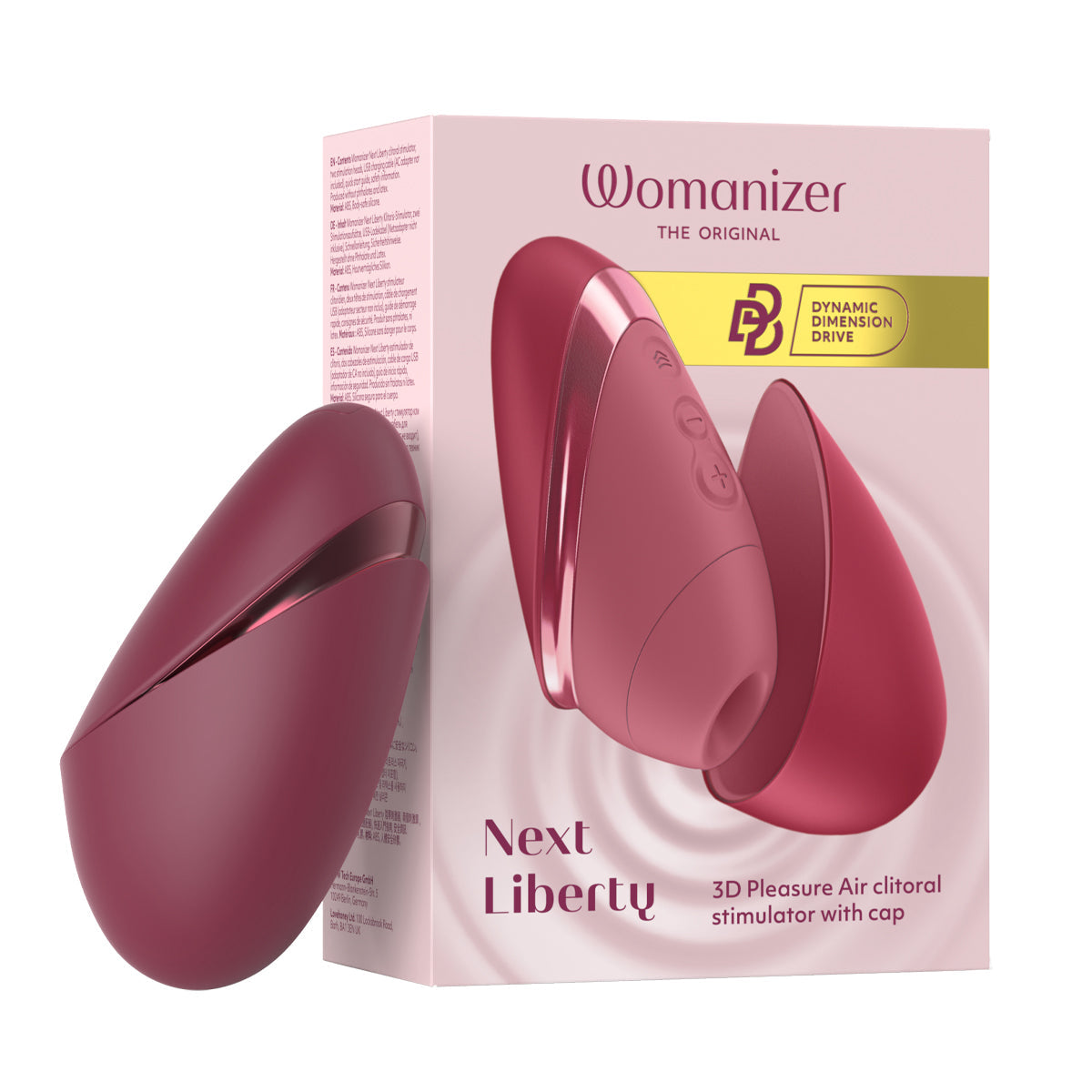 Womanizer® - Next Liberty – Clitoral Stimulator – Bordeaux