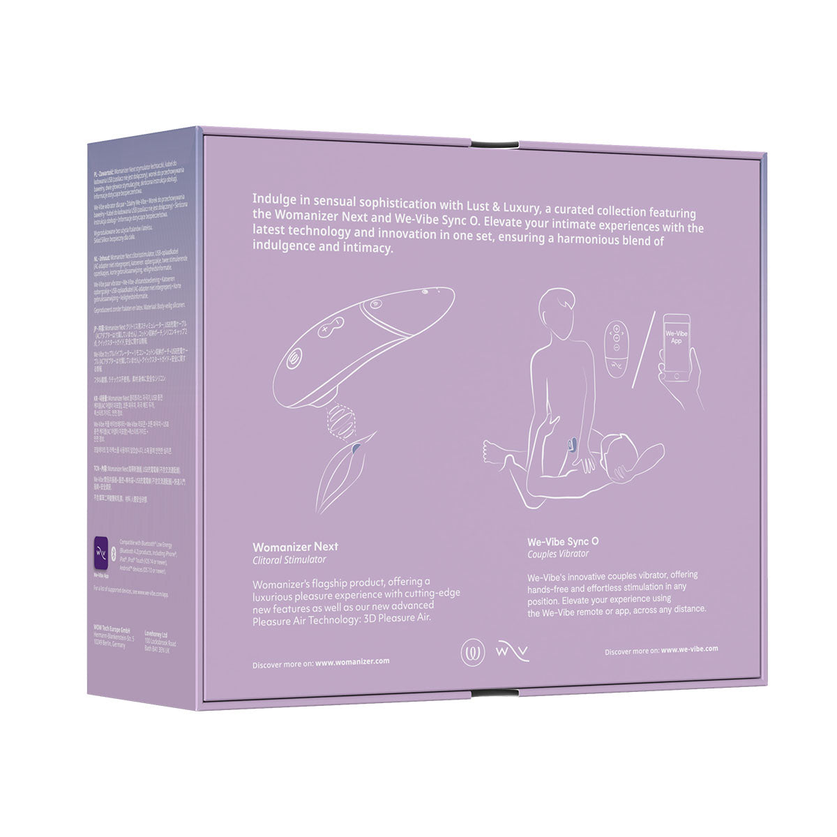 We-Vibe & Womanizer Lust & Luxury Collection