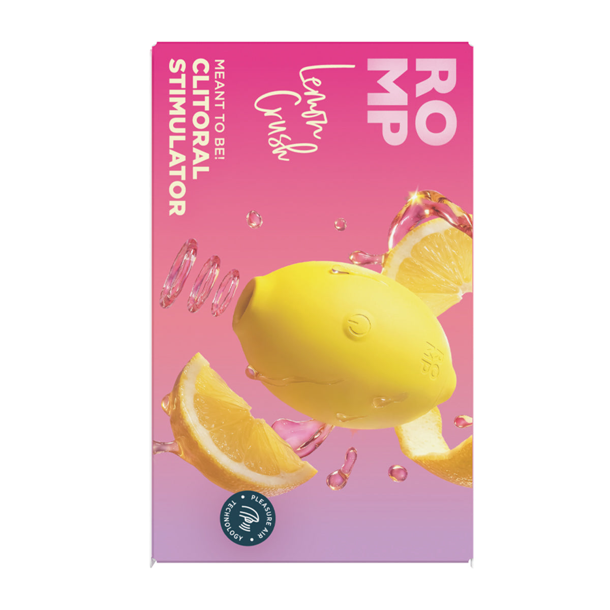 ROMP® - Lemon Crush – Clitoral Stimulator – Yellow