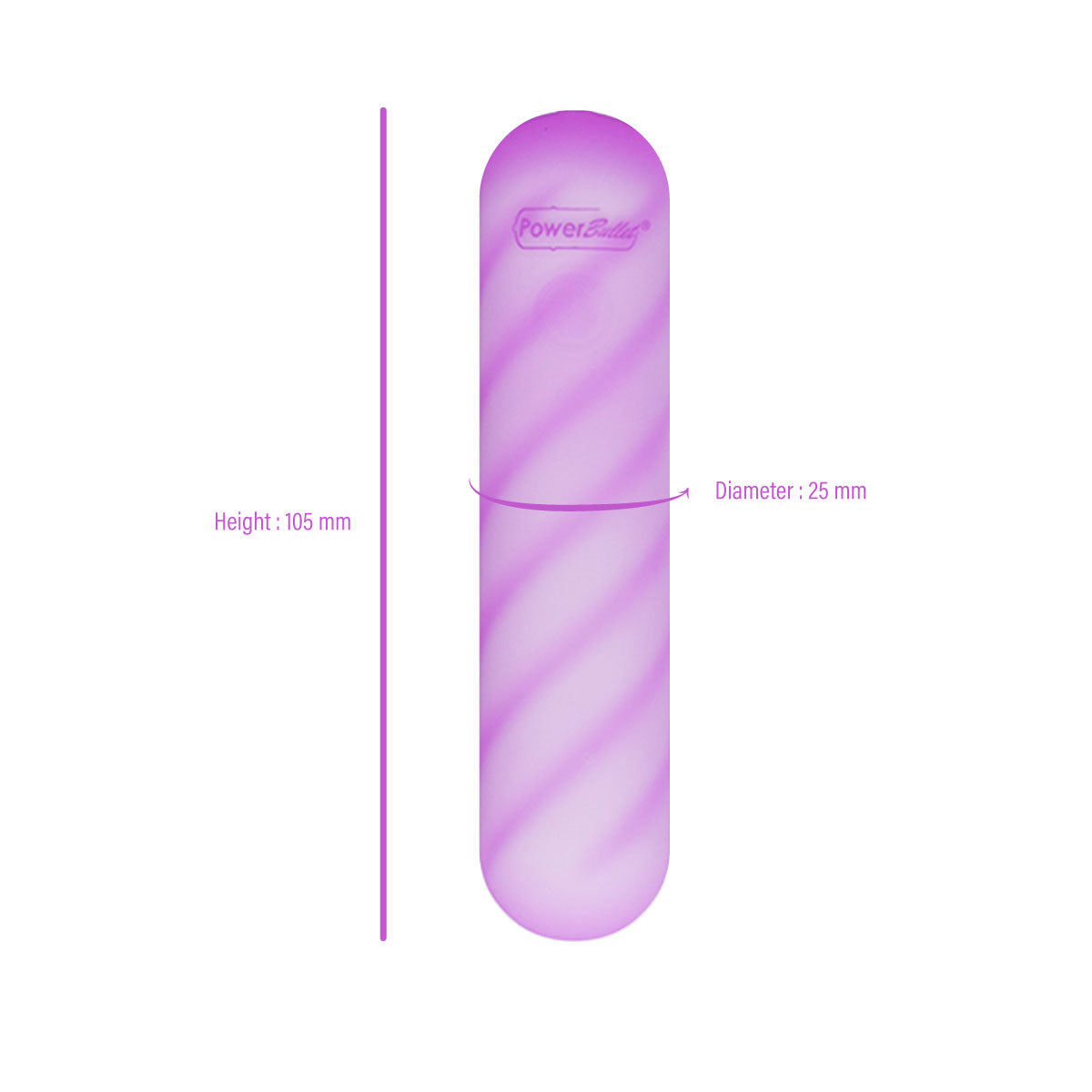 SOFTies - Dual Silicone Body Vibe - 4" - Purple