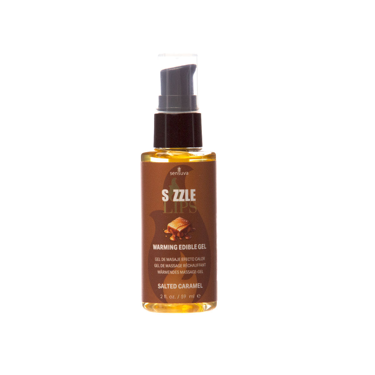 Sensuva Sizzle Lips Gel chauffant Caramel salé 56 g