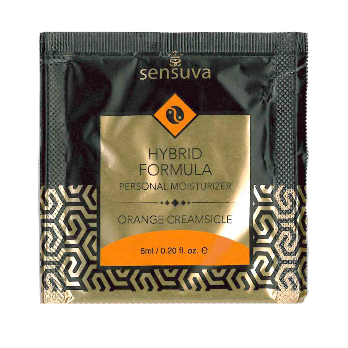 Sensuva – Hydratant personnel formule hybride - Orange Creamsicle - Sachet 6 ml/0,20 fl oz.