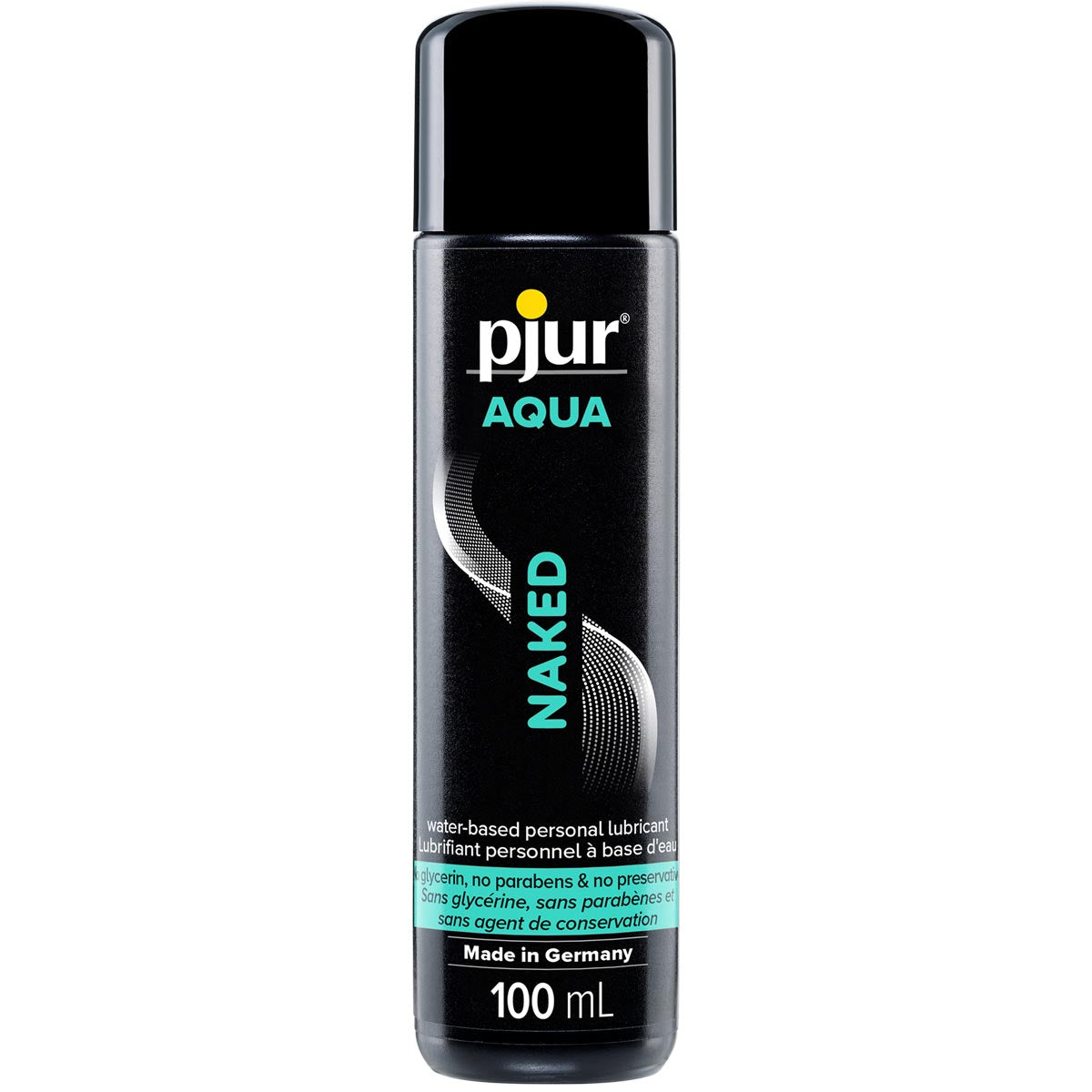 Pjur® Aqua - Lubrifiant Personnel à Base d'Eau Naked - 100 ml / 3,4 fl. oz.