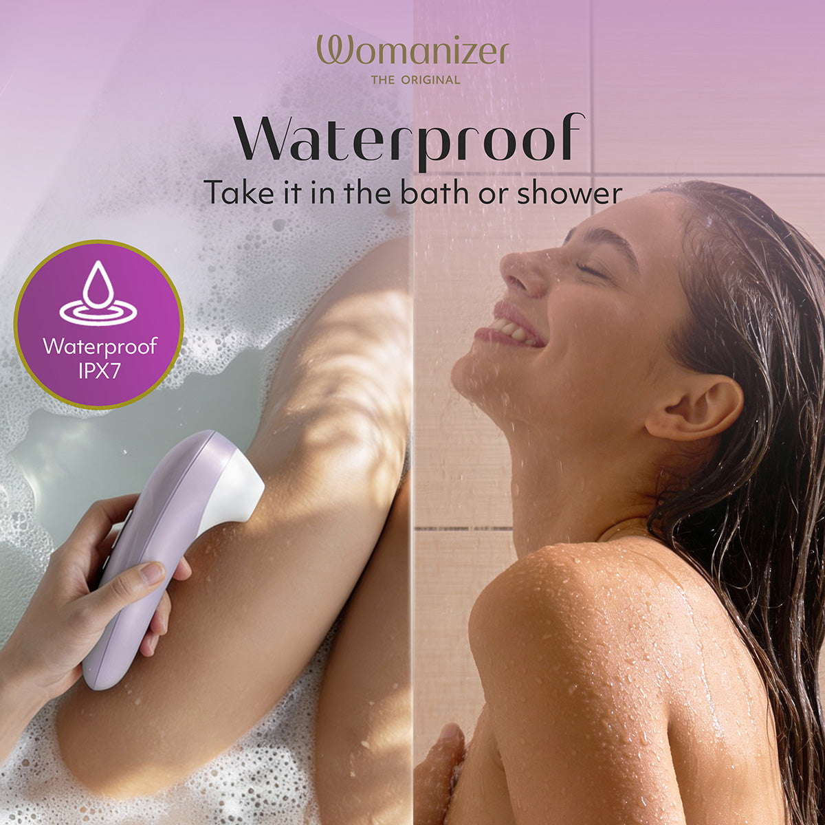 Womanizer Pro – Clitoral Stimulator – Lilac