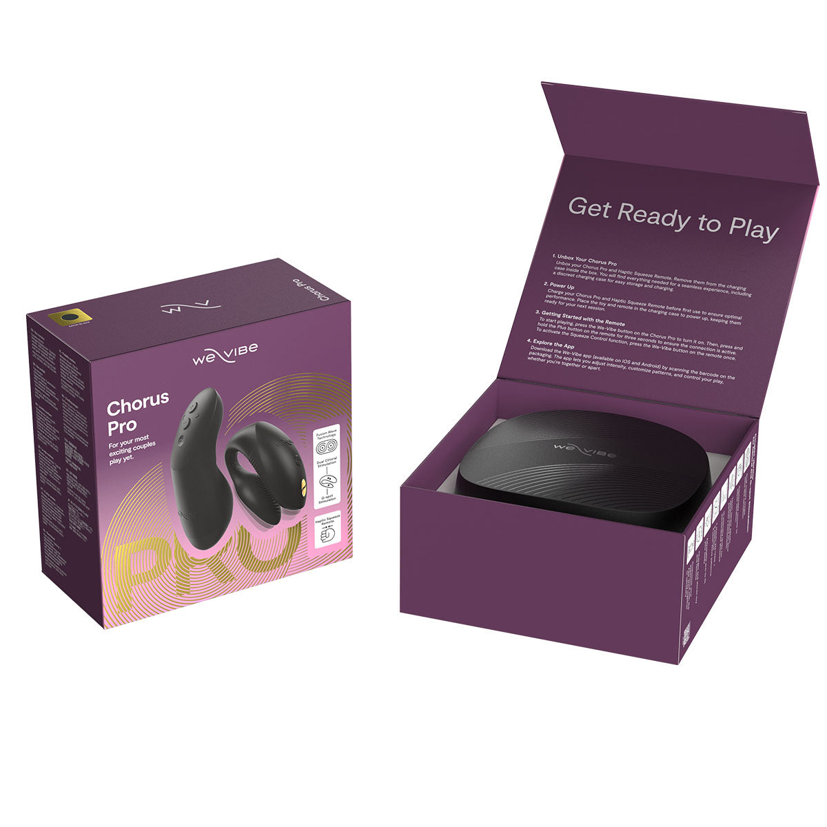 We-Vibe® Chorus Pro – Satin Black