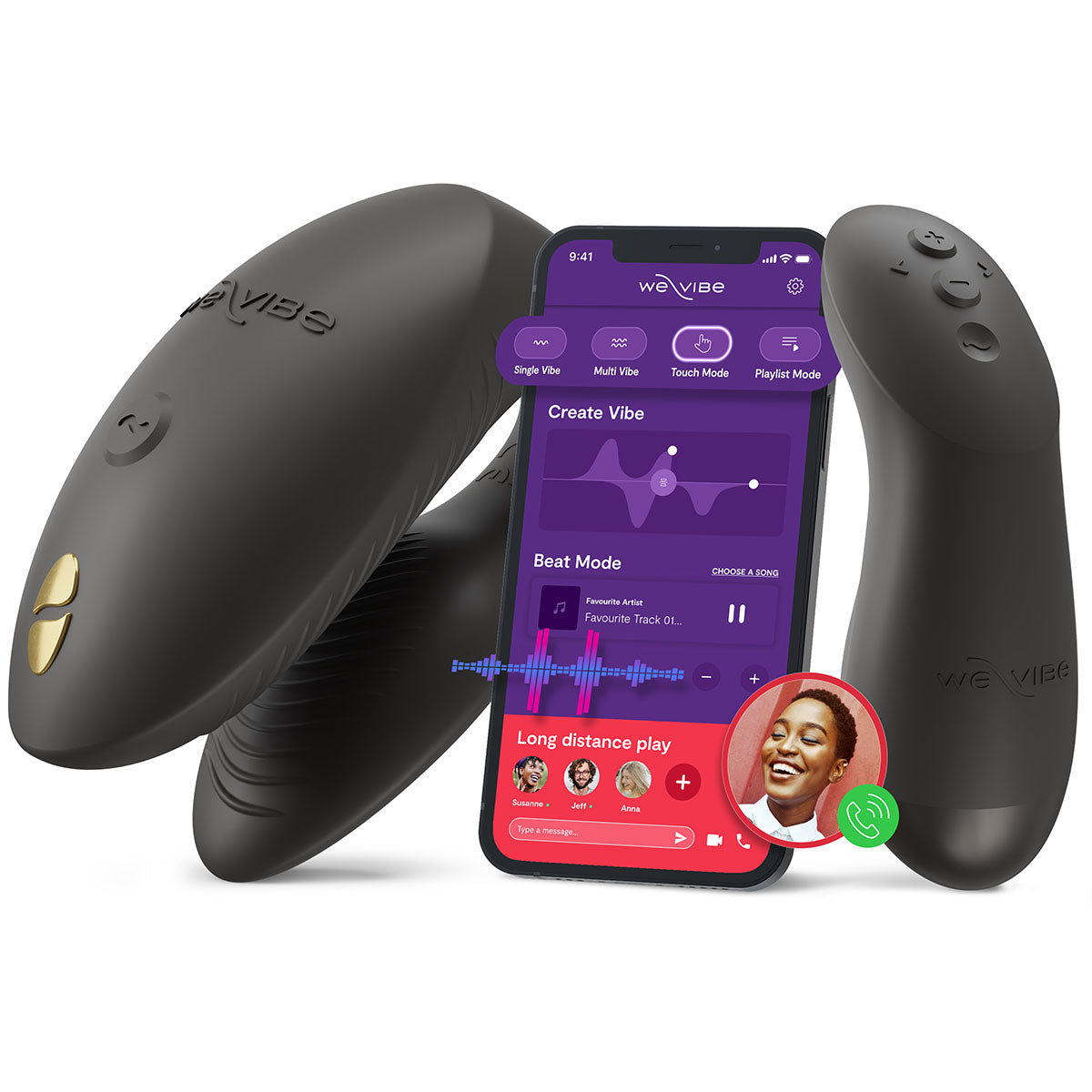 We-Vibe® Chorus Pro – Satin Black