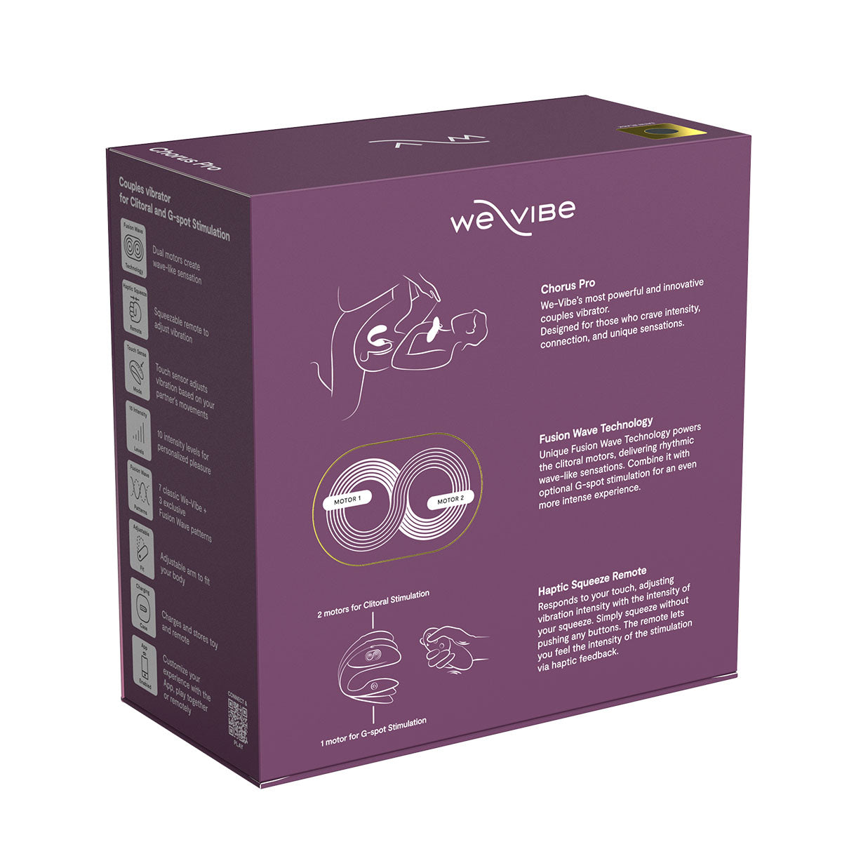 We-Vibe® Chorus Pro – Satin Black