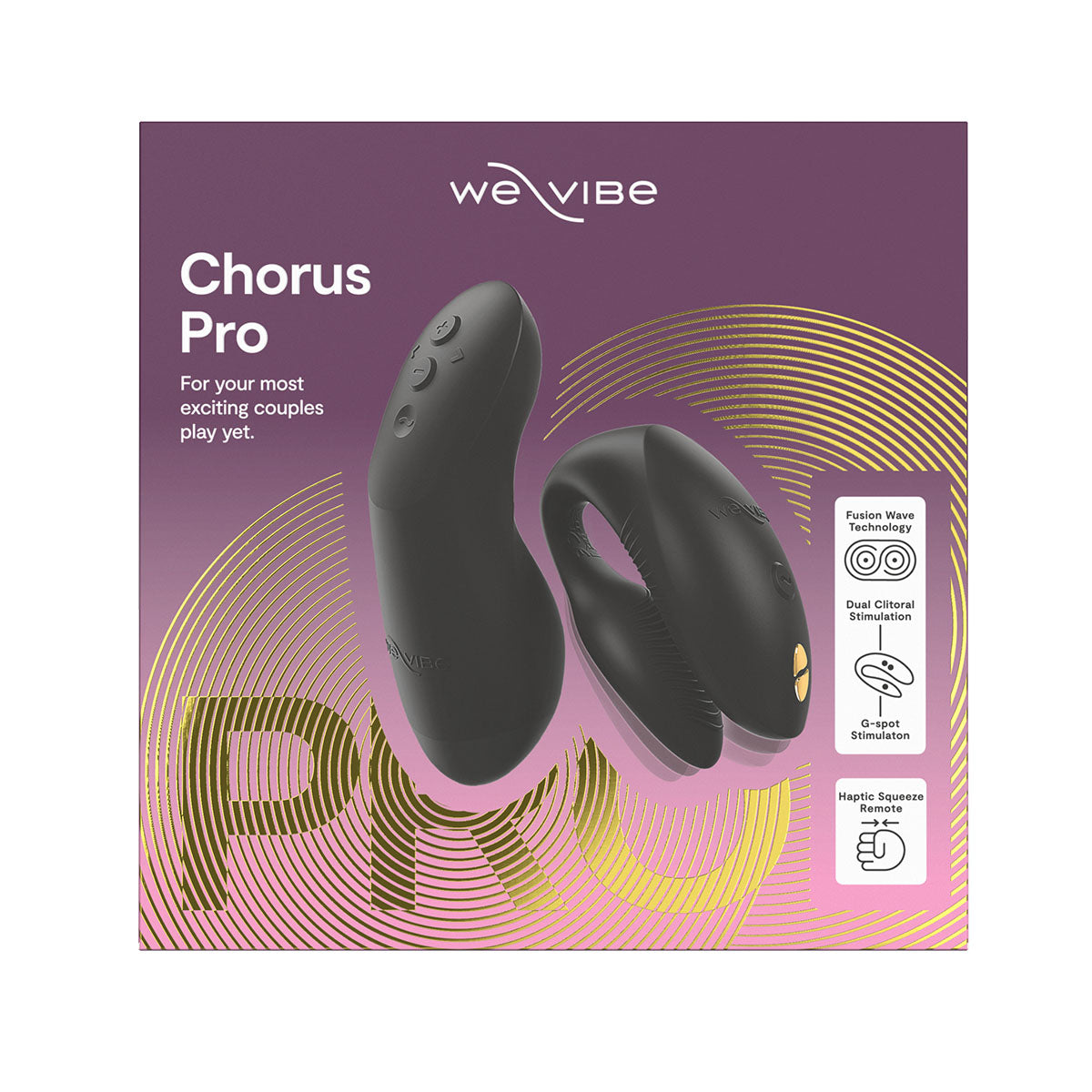 We-Vibe® Chorus Pro – Satin Black