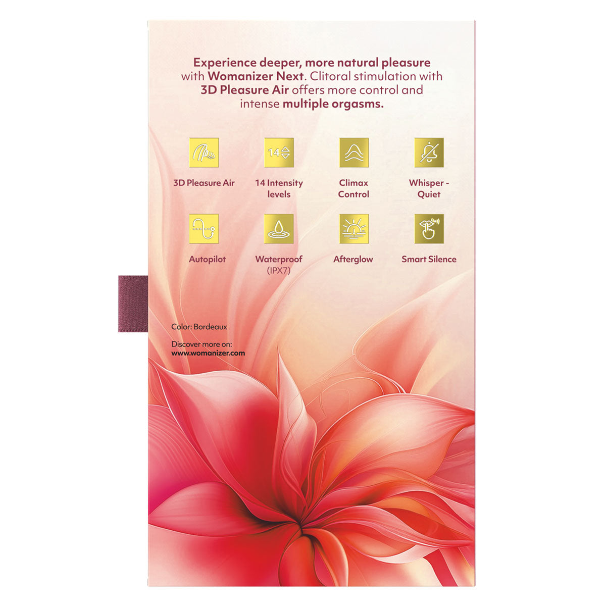 Womanizer Next Sensual Collection – Bordeaux