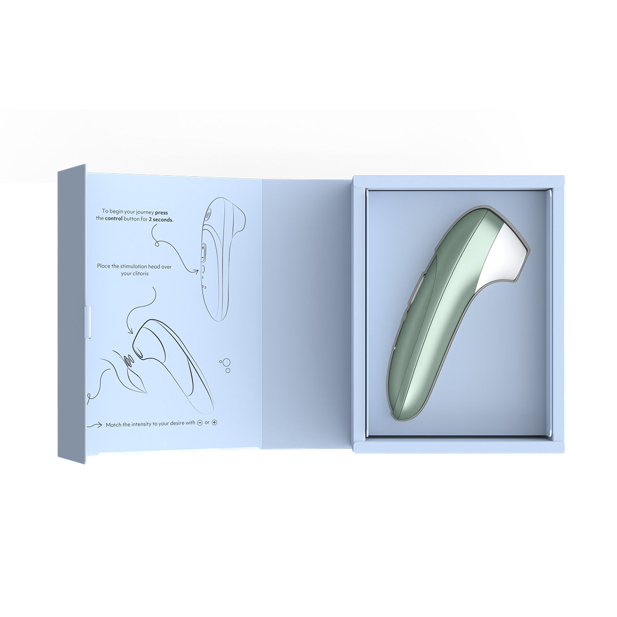 Womanizer Pro – Stimulateur Clitoridien – Vert Sauge