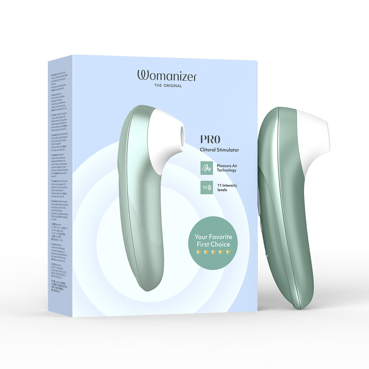 Womanizer Pro – Stimulateur Clitoridien – Vert Sauge