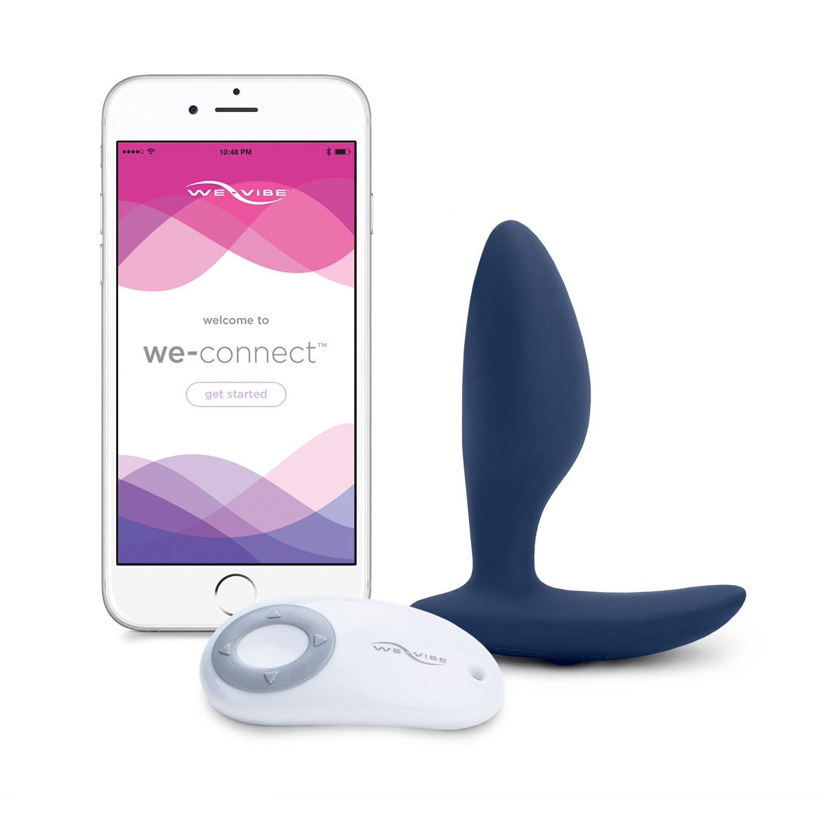 We-Vibe® Ditto - Plug Anal Vibrant - Bleu