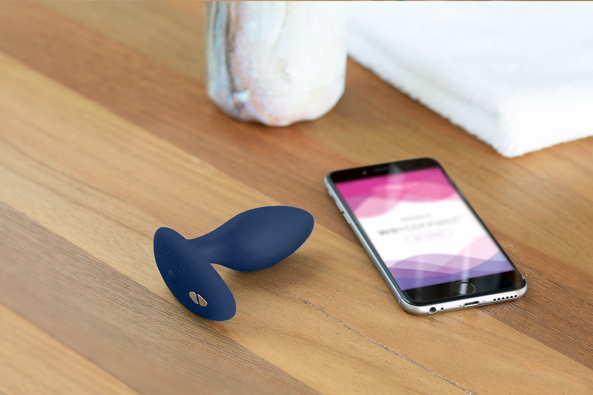 We-Vibe® Ditto - Plug Anal Vibrant - Bleu