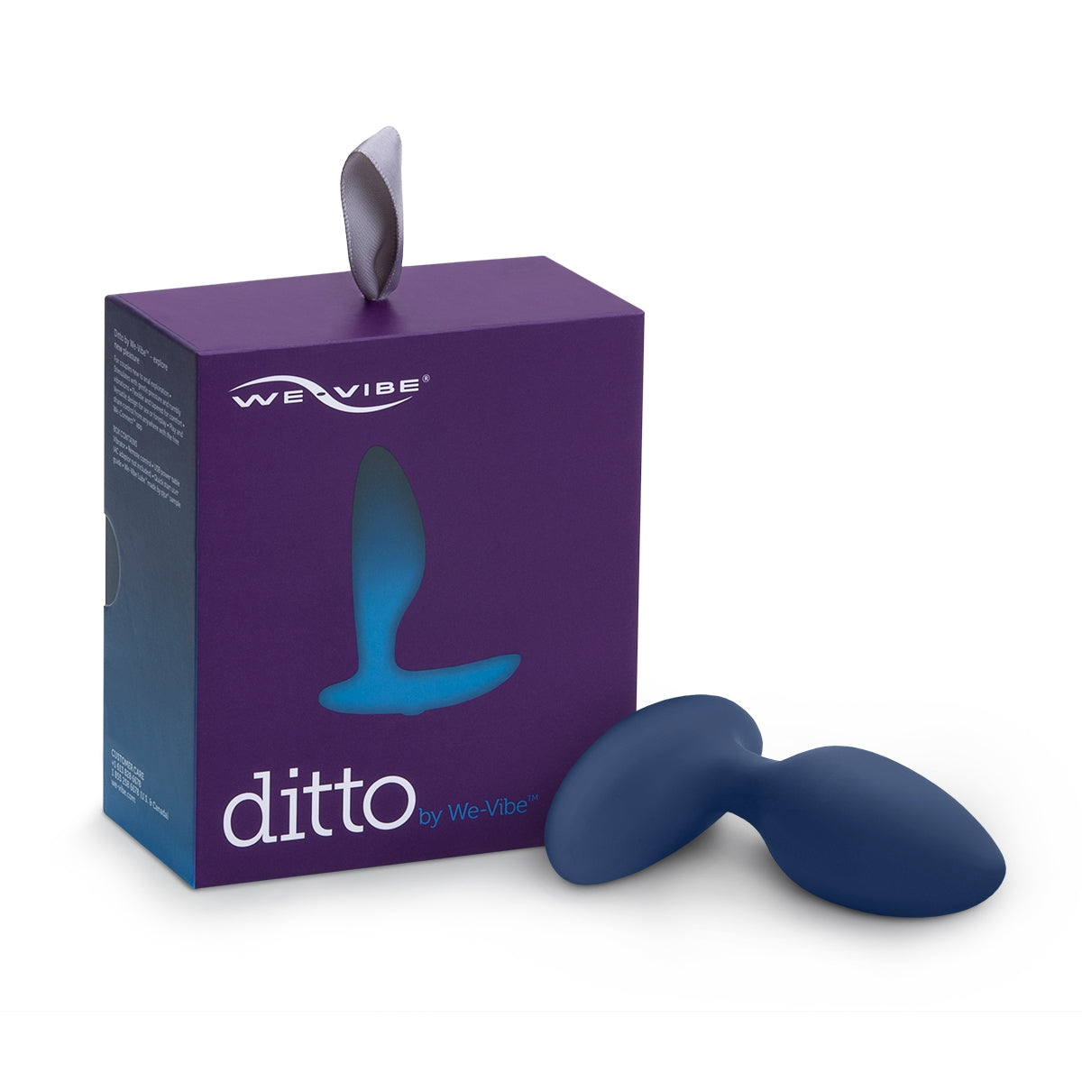 We-Vibe® Ditto - Plug Anal Vibrant - Bleu