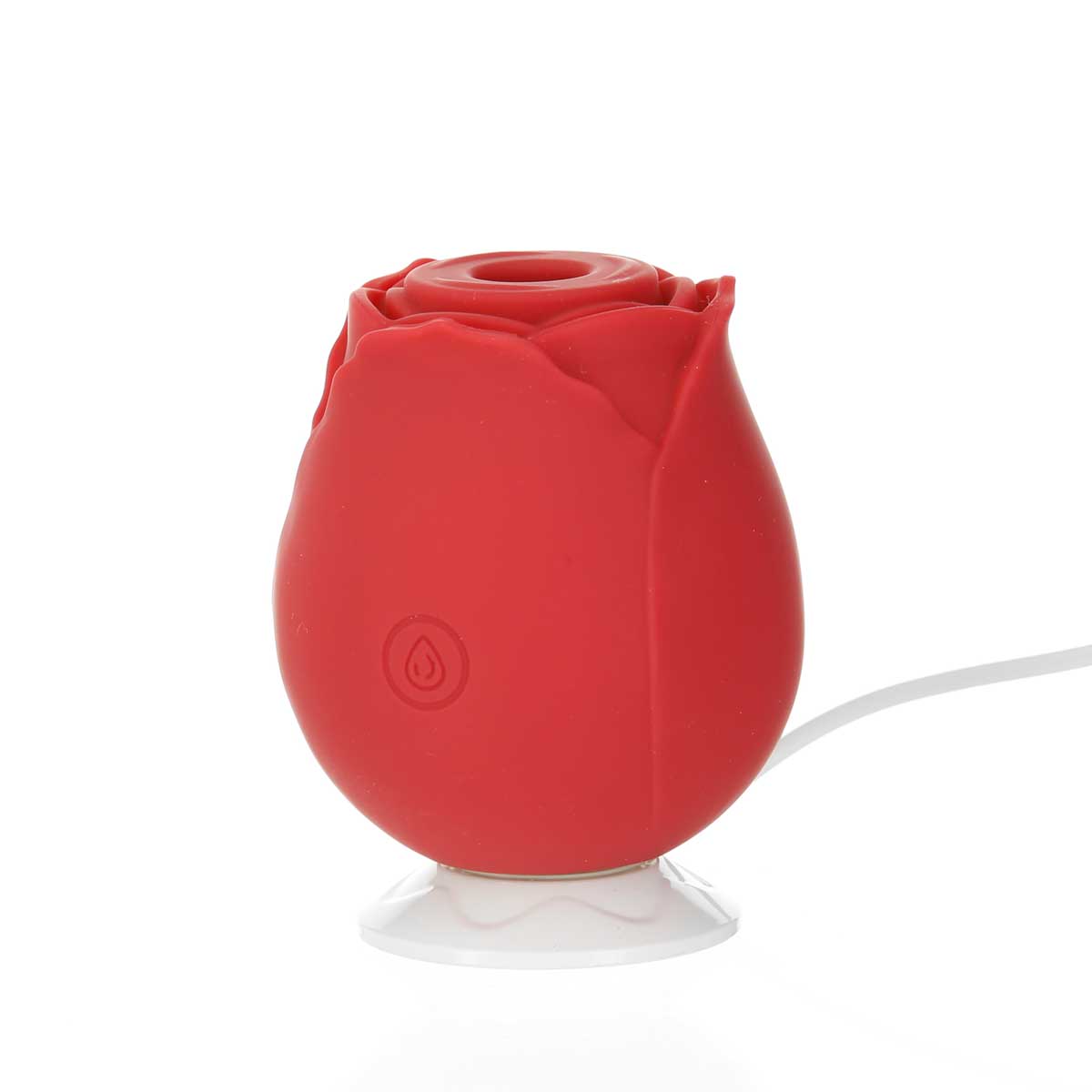 M'Lady - Rose Clitoral Suction Stimulator - Red