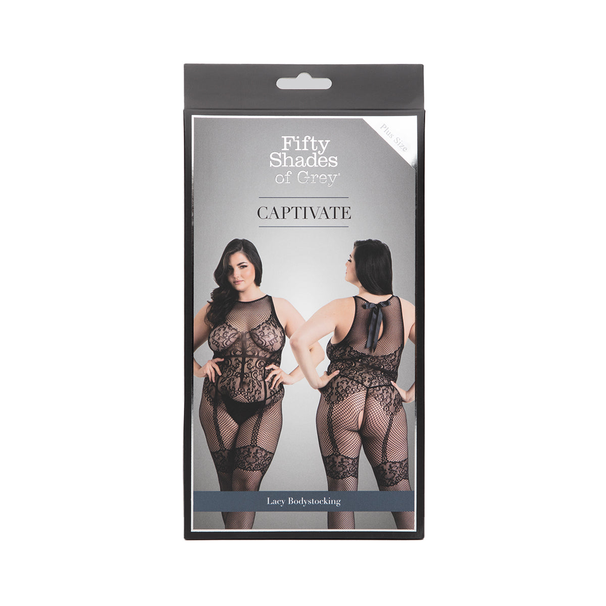 Fifty Shades of Grey - Captivate Lacey Bodystocking - One Size Plus